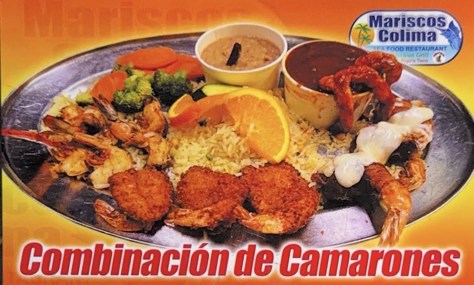 Pollo Carne Y Camaron
